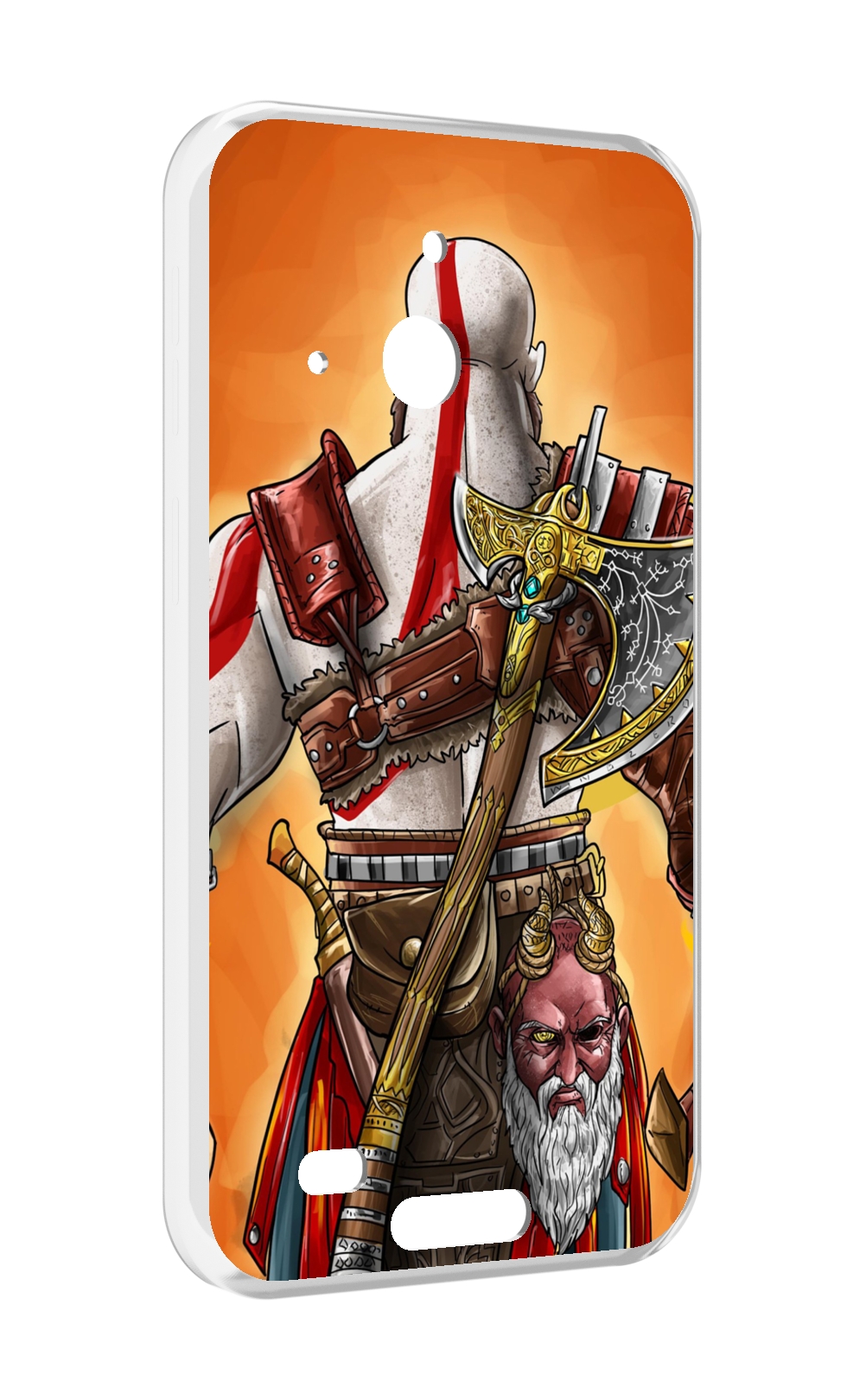 

Чехол MyPads God of War для Oukitel WP20 / WP20 Pro, Прозрачный, Tocco
