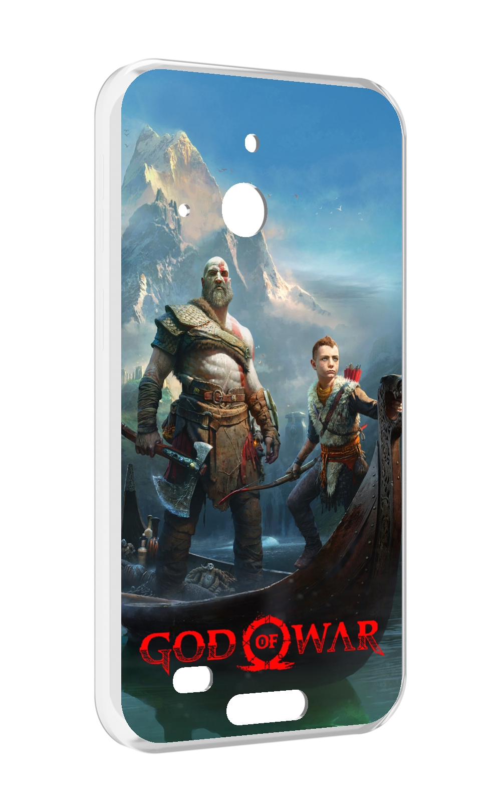 

Чехол MyPads God Of War Кратос Атрей для Oukitel WP20 / WP20 Pro, Прозрачный, Tocco