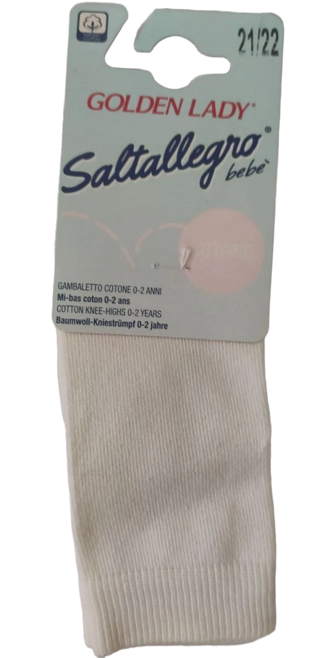 

Носки Golden lady 98C Gamb.baby COTONE Panno р.17-18, Белый, Gamb.baby COTONE