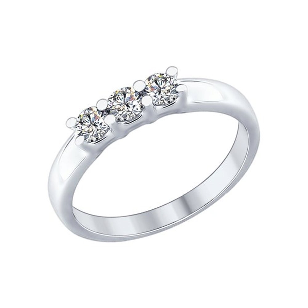 

Кольцо из серебра р. , SOKOLOV 89010053, фианит, 89010053