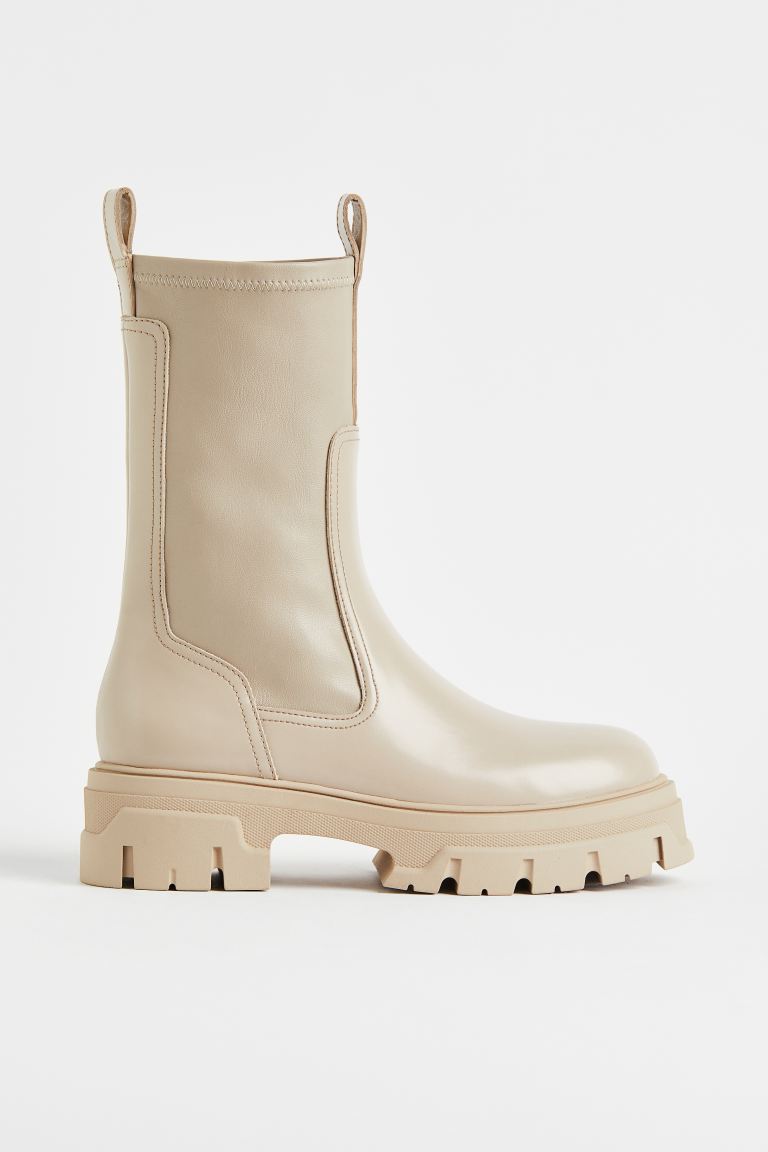 

Полусапоги женские H&M 1077261 бежевые 39 EU (доставка из-за рубежа), Бежевый, 1077261