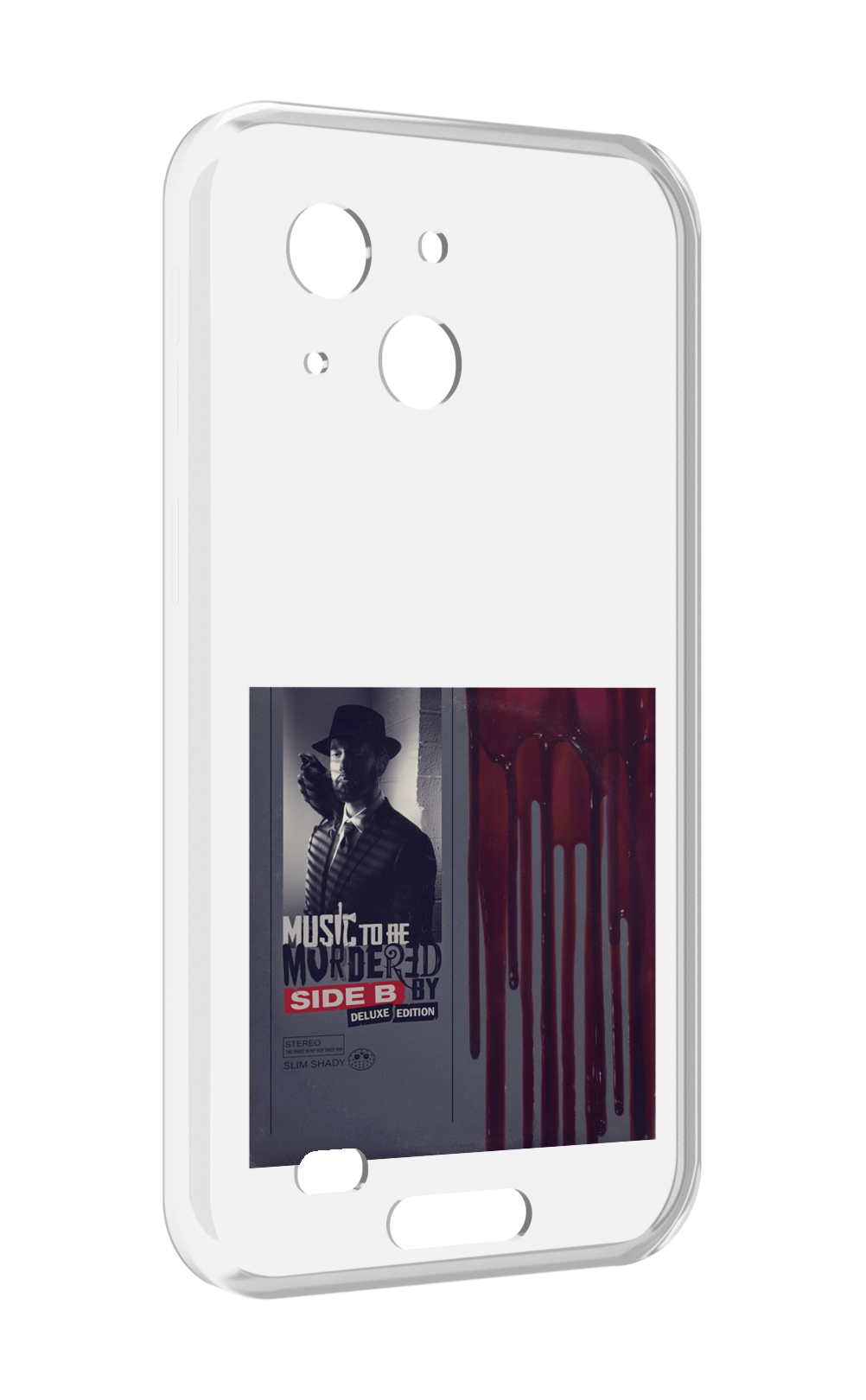 

Чехол MyPads Eminem MUSIC TO BE MURDERED BY для Oukitel WP20 / WP20 Pro, Прозрачный, Tocco