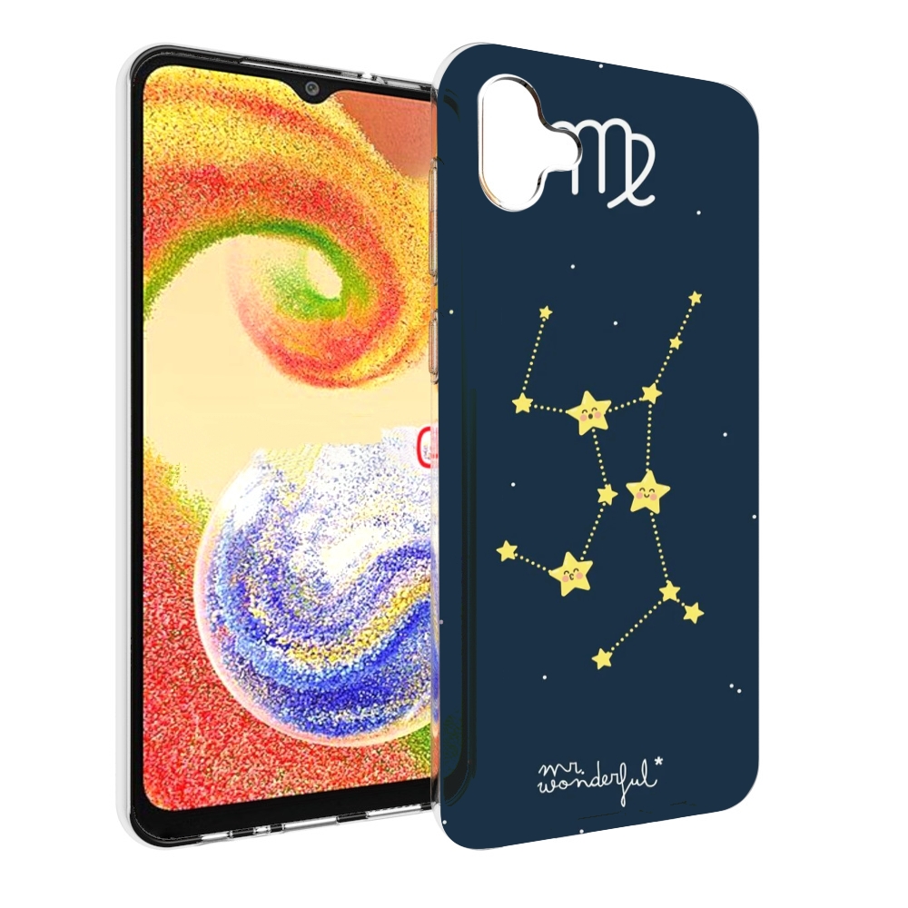 

Чехол MyPads знак-зодиака-дева-3 для Samsung Galaxy A04, Прозрачный, Tocco