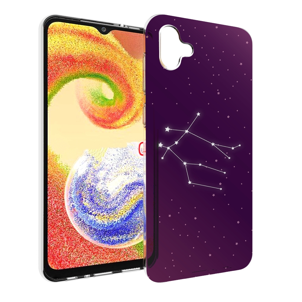 

Чехол MyPads знак-зодиака-близнецы-4 для Samsung Galaxy A04, Прозрачный, Tocco