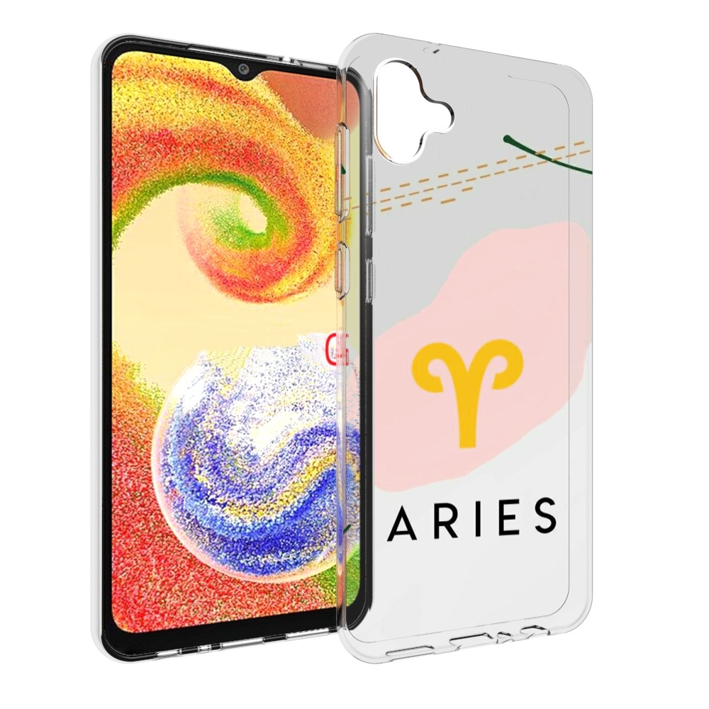 

Чехол MyPads знак зодиака овен 7 для Samsung Galaxy A04, Прозрачный, Tocco
