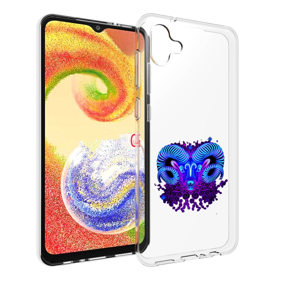 

Чехол MyPads знак зодиака овен 2 для Samsung Galaxy A04, Прозрачный, Tocco