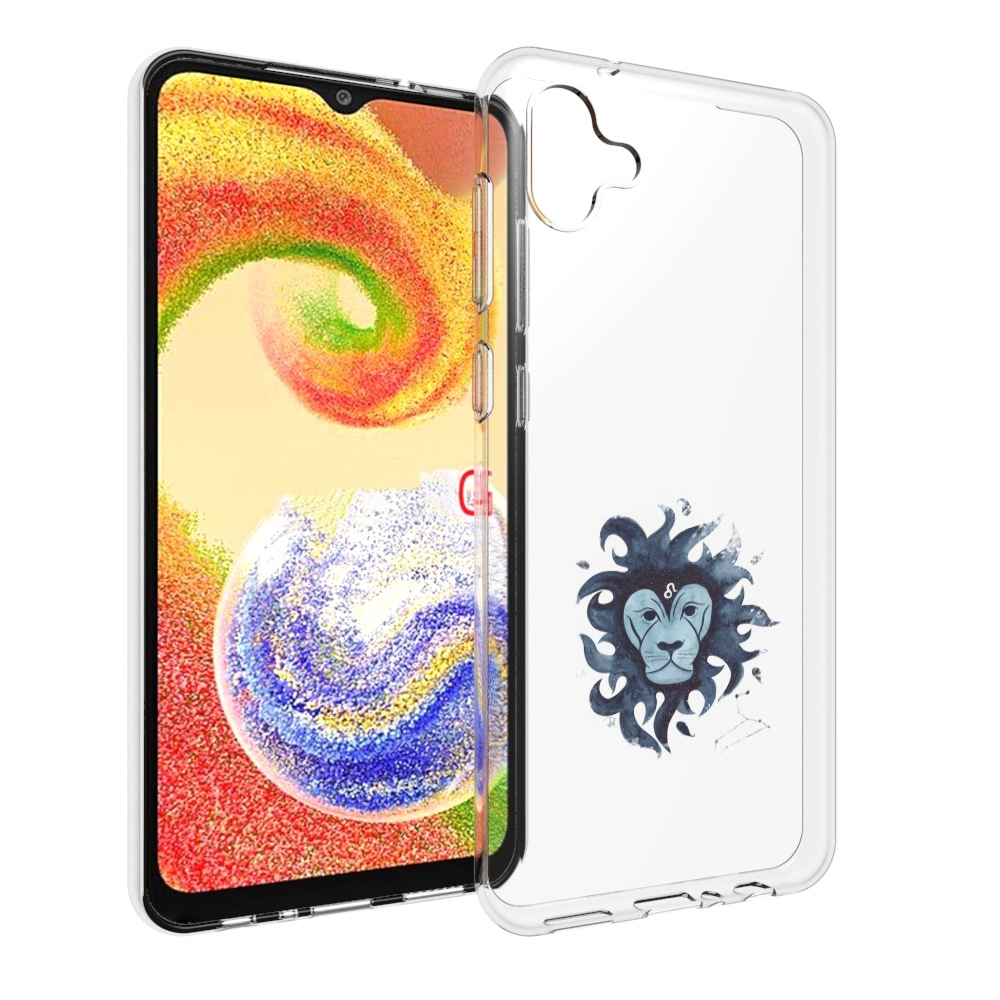 

Чехол MyPads знак зодиака лев 5 для Samsung Galaxy A04, Прозрачный, Tocco