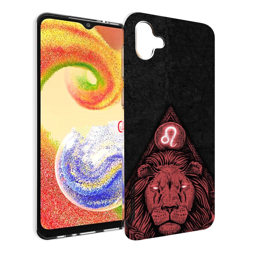 

Чехол MyPads знак зодиака лев 4 для Samsung Galaxy A04, Прозрачный, Tocco