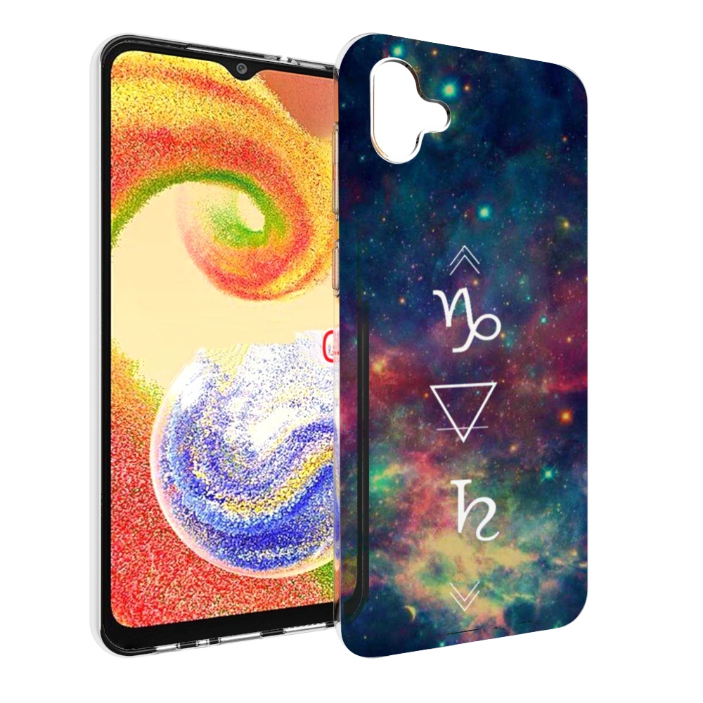 

Чехол MyPads знак зодиака козерог 5 для Samsung Galaxy A04, Прозрачный, Tocco