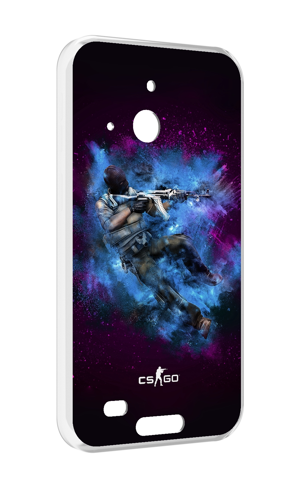 

Чехол MyPads CS-go-террорист для Oukitel WP20 / WP20 Pro, Прозрачный, Tocco