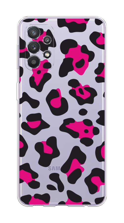 

Чехол на Samsung Galaxy A32 "Pink cow spots", Черный;розовый, 2102050-1