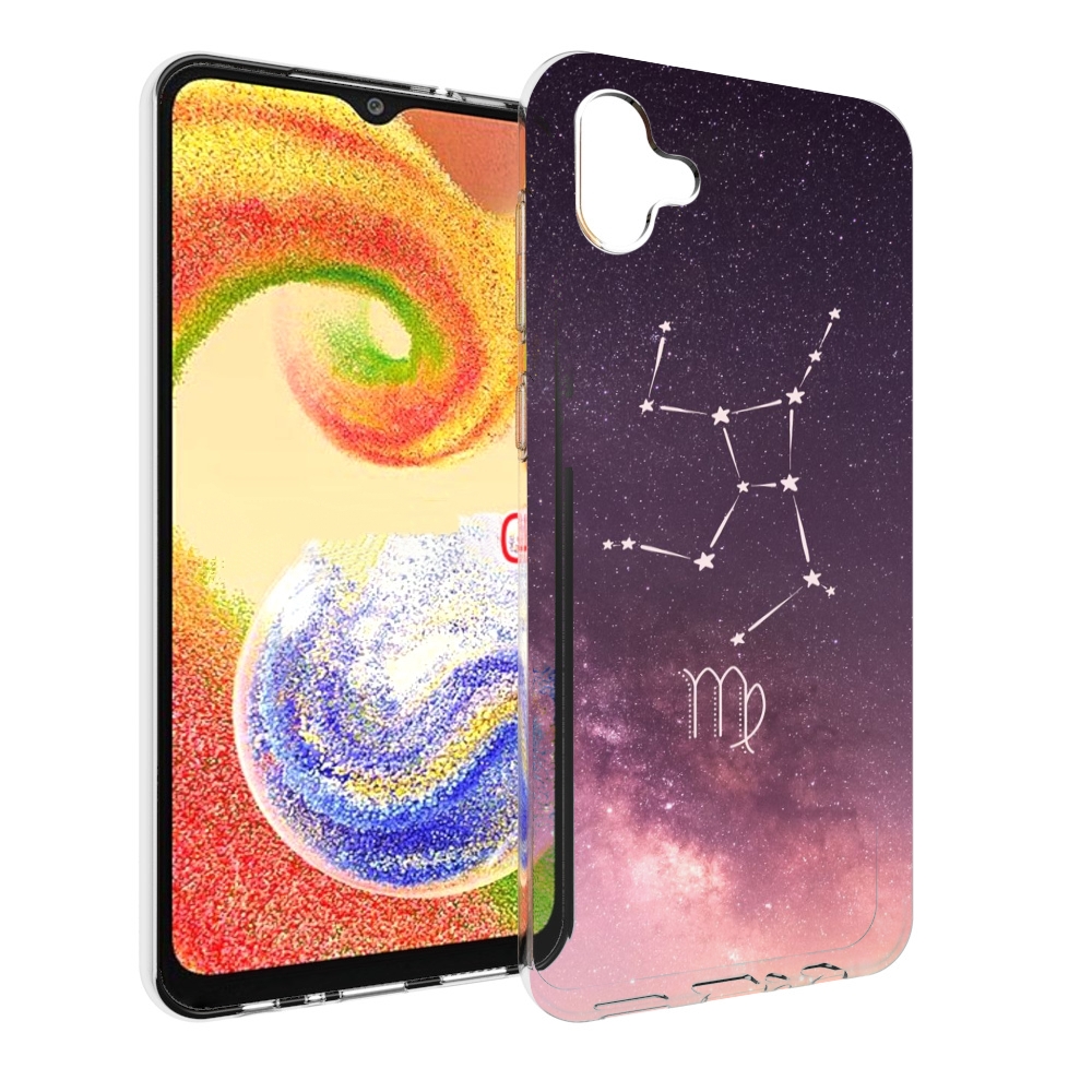 

Чехол MyPads знак зодиака дева 4 для Samsung Galaxy A04, Прозрачный, Tocco