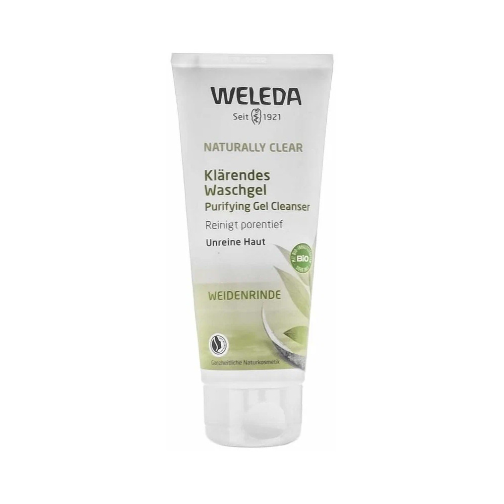Гель для умывания Weleda Naturally Clear очищающий, с себорегулирующим эффектом 100 мл гель пилинг для очистки пор pig nose clear head peeling massage gel