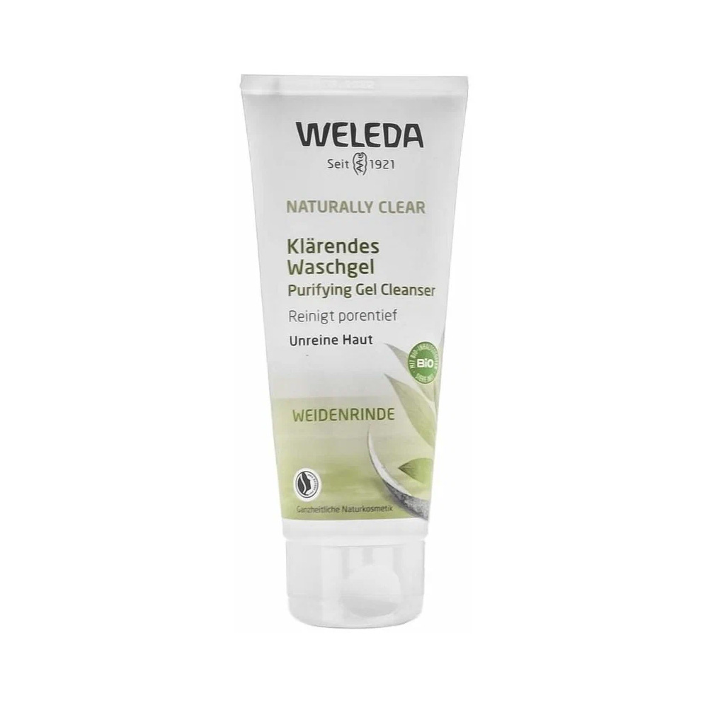 Гель для умывания Weleda Naturally Clear очищающий, с себорегулирующим эффектом 100 мл гель универсальный irisk organic 01 clear 50 мл