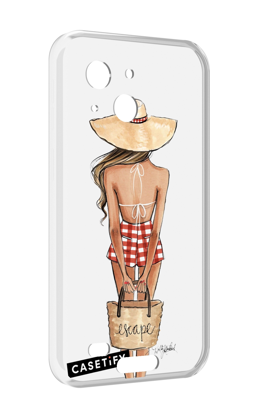 

Чехол MyPads CASETiFY женский для Oukitel WP20 / WP20 Pro, Прозрачный, Tocco