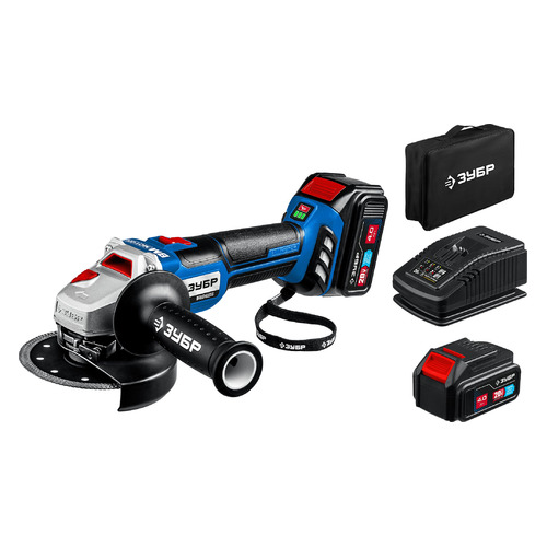 Угловая шлифмашина ЗУБР AB-125-42 аккумуляторная 3126200₽