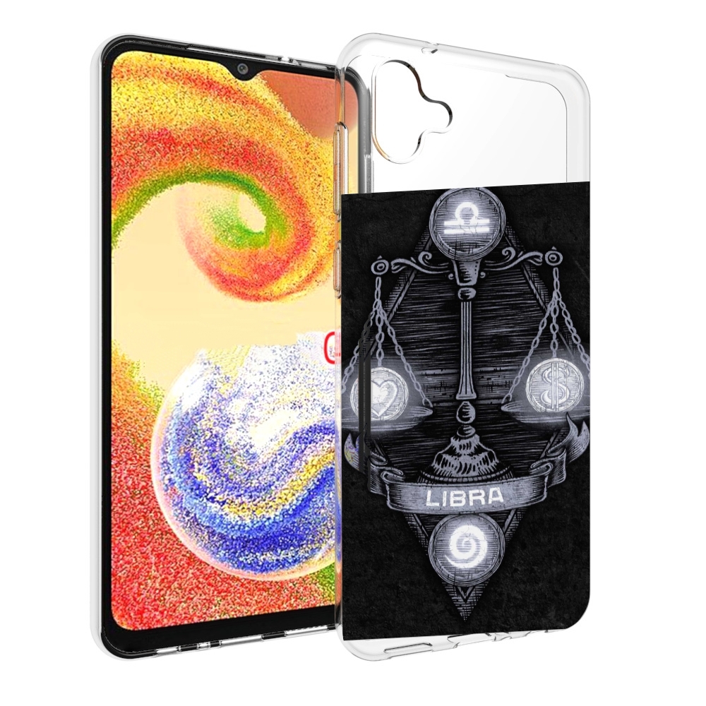 

Чехол MyPads знак зодиака весы 2 для Samsung Galaxy A04, Прозрачный, Tocco