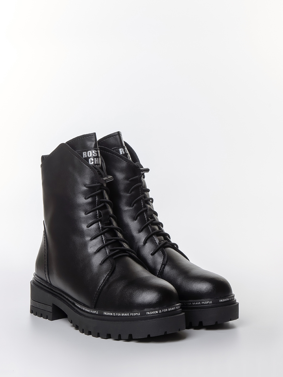 фото Ботинки женские color me 221638-6 black черные 37 ru