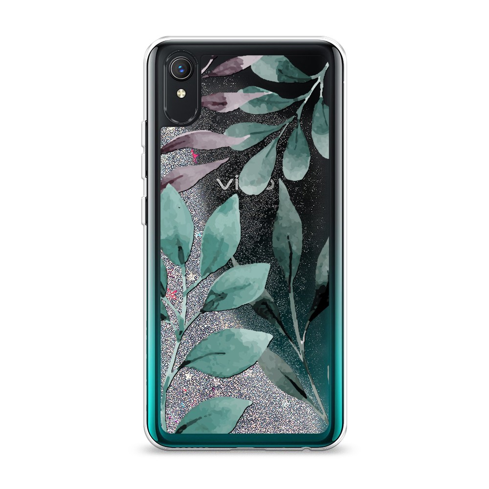 

Чехол Awog на Vivo Y91c/Y1s "Листы цветов", Разноцветный, 263291-1