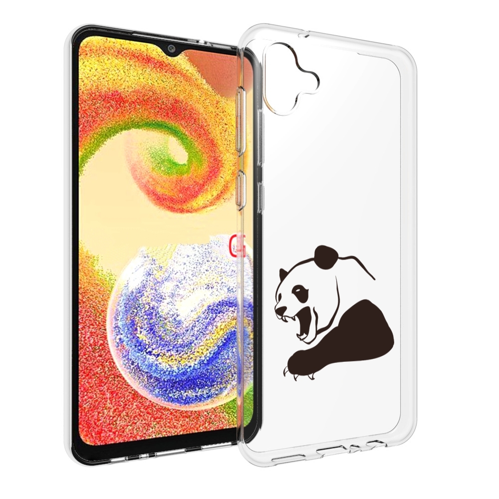 

Чехол MyPads злая-панда для Samsung Galaxy A04, Прозрачный, Tocco