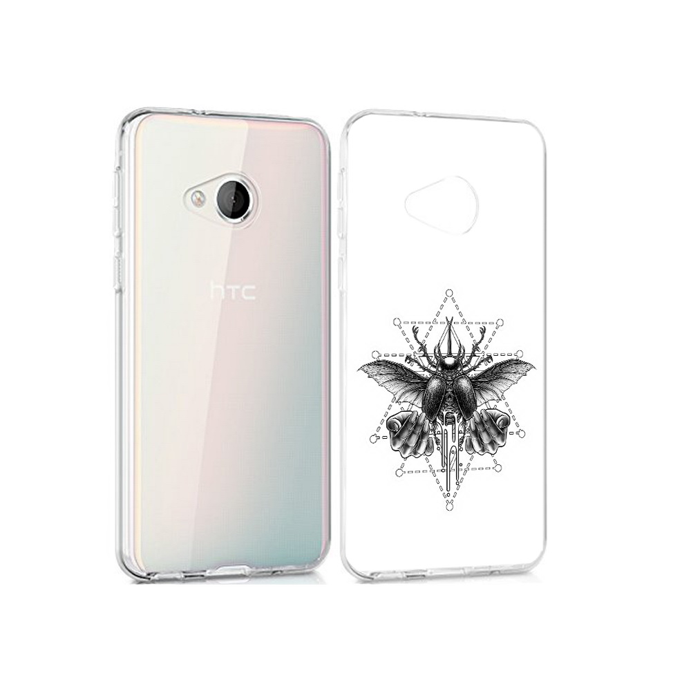 

Чехол MyPads Tocco для HTC U Play скарабей, Прозрачный, Tocco