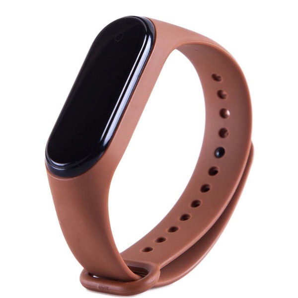 

Ремешок для Xiaomi Mi Band 5 Чехольчикофф TPU Вид 2 Коричневый, для Xiaomi Mi Band 5 TPU Вид 2 Коричневый