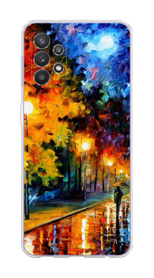

Чехол на Samsung Galaxy A32 "Безлюдная улочка", Оранжевый;желтый;синий, 2102050-1