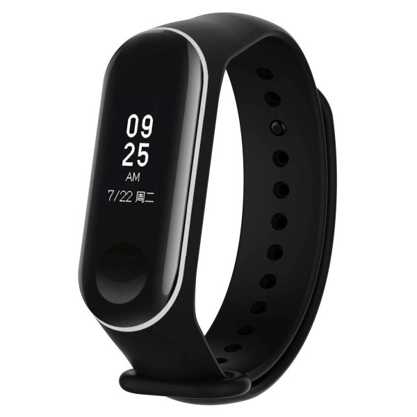 

Ремешок для Xiaomi Mi Band 5 Чехольчикофф TPU Вид 1 Черный белый, для Xiaomi Mi Band 5 TPU Вид 1 Черный белый