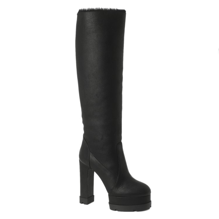 

Сапоги женские Casadei 1S027N121 черные 40 EU, 1S027N121