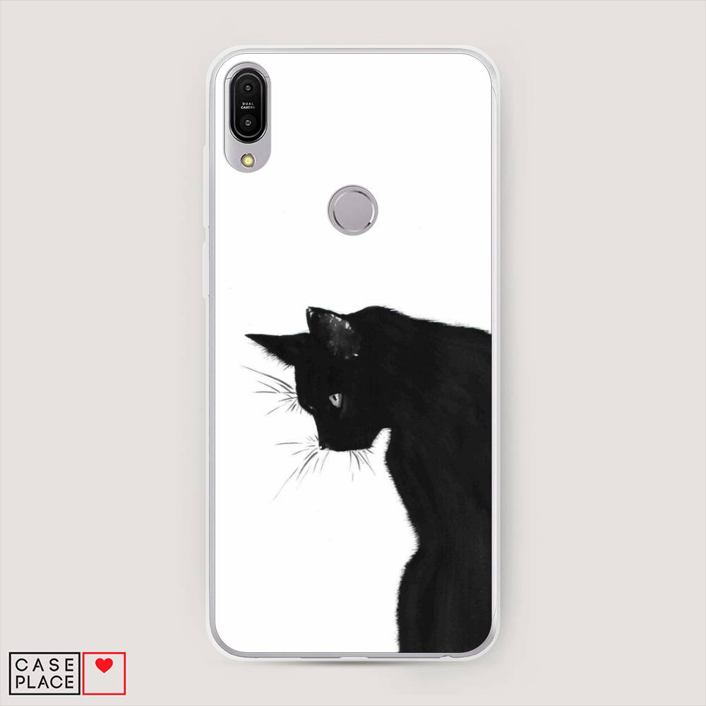 фото Чехол awog "black cat" для asus zenfone max pro zb602kl