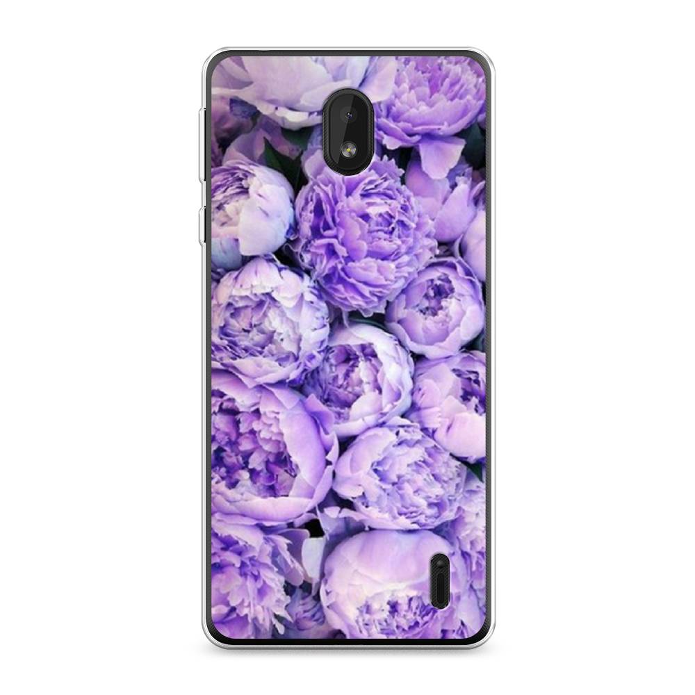 

Чехол Awog на Nokia 1 Plus / Нокиа 1 Plus "Пионы сиреневые", 122750-8