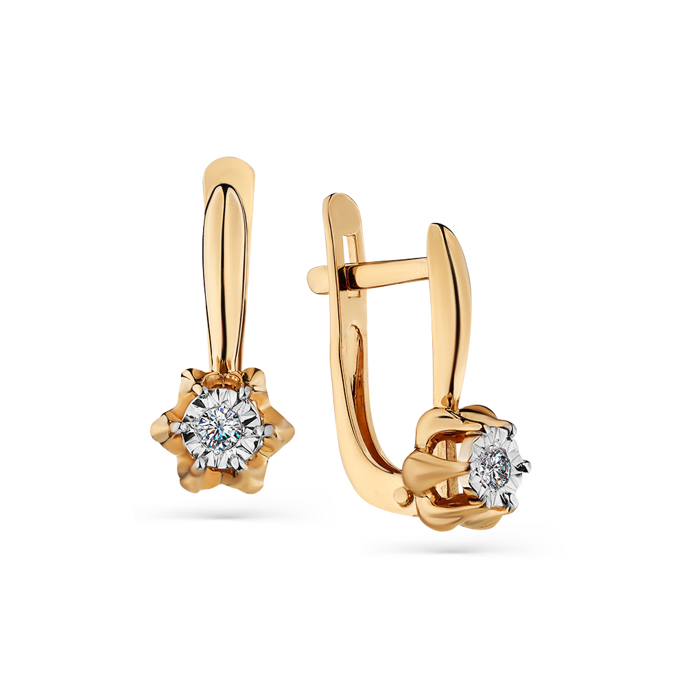 

Серьги из белого, красного золота с бриллиантом Master Brilliant 2-408007-00-00, 2-408007-00-00