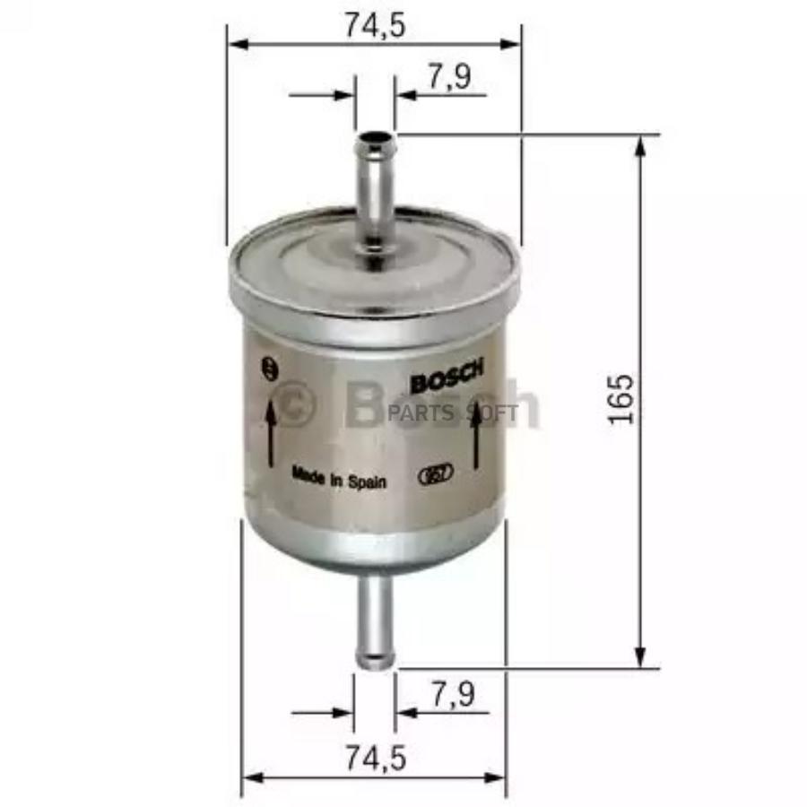 

Фильтр топливный Bosch 0450905927, Фильтр топливный Bosch 0450905927 Bosch 0450905927