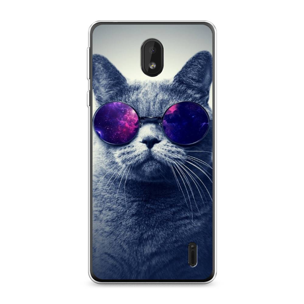 

Чехол Awog на Nokia 1 Plus / Нокиа 1 Plus "Космический кот", 122750-1