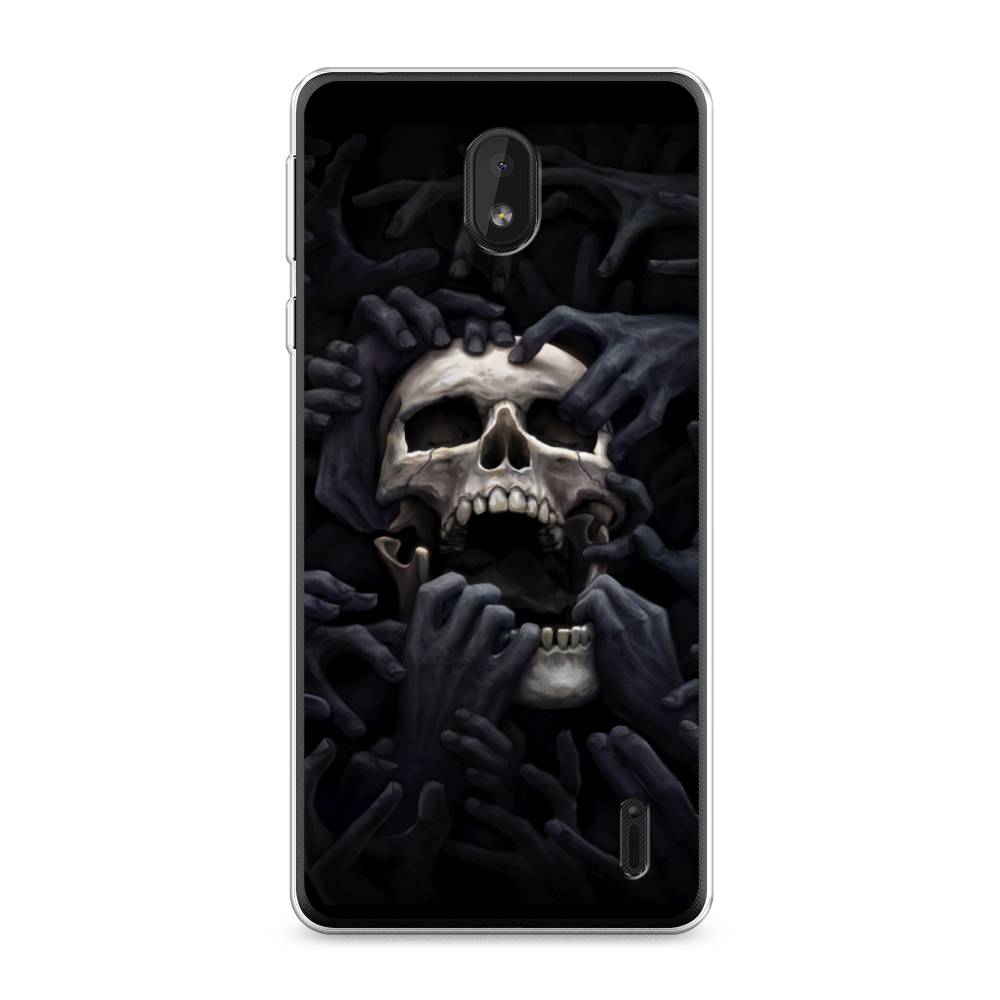 

Чехол Awog на Nokia 1 Plus / Нокиа 1 Plus "Череп 29", 122750-9
