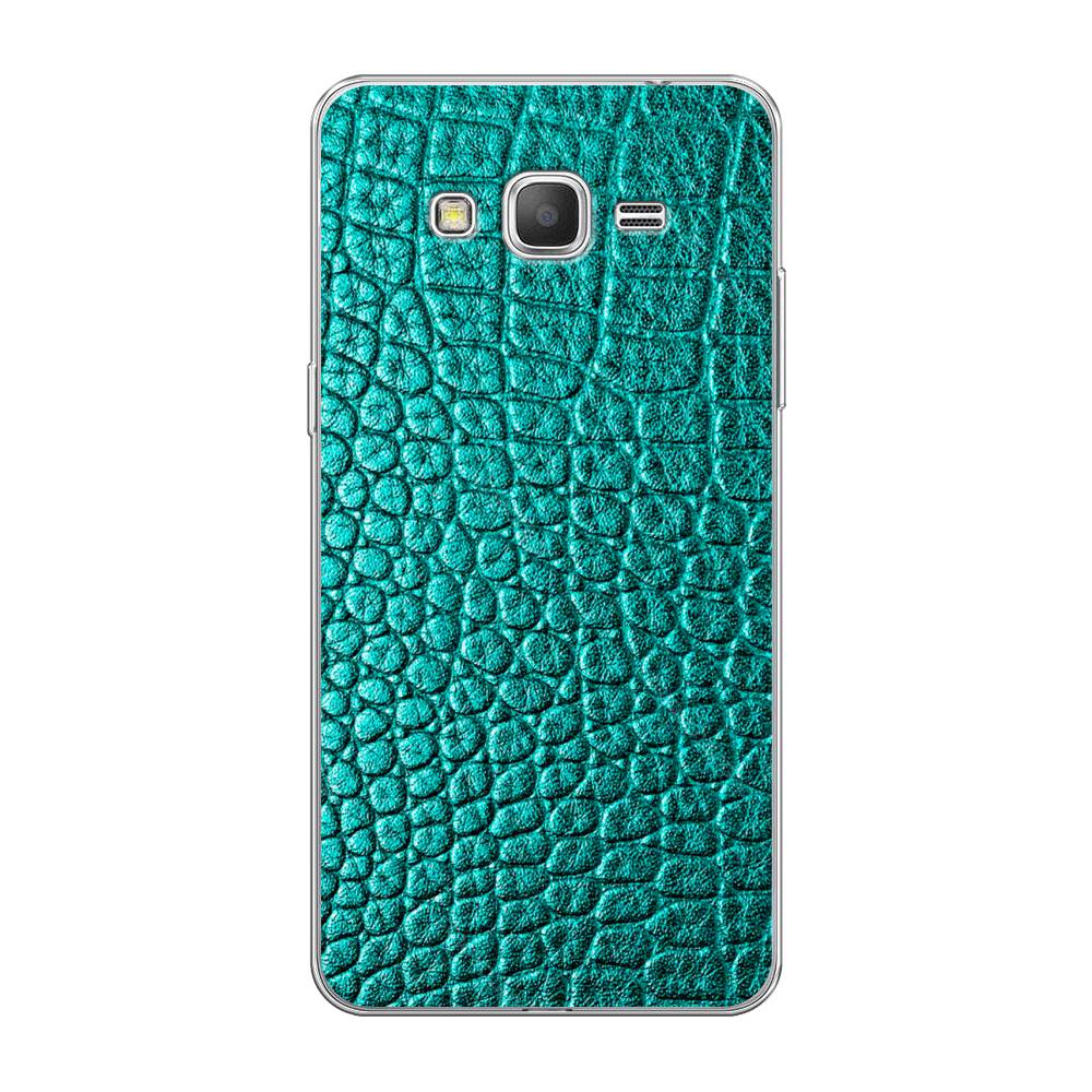 

Чехол Awog на Samsung Galaxy Grand Prime / Самсунг Grand Prime "Бирюзовая змея", 21950-3