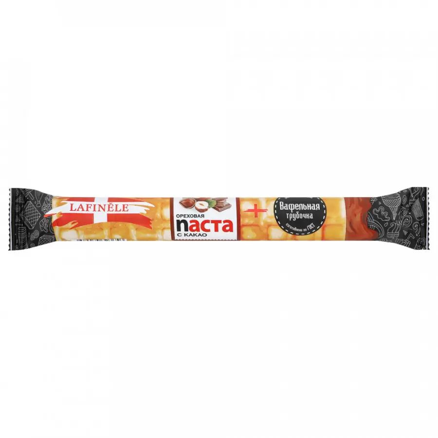 

Вафля Lafinele рожок с ореховой пастой-какао 40 г