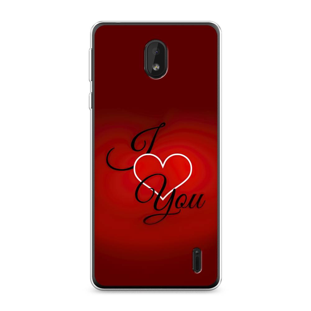 

Чехол Awog на Nokia 1 Plus / Нокиа 1 Plus "I love you 3", 122750-6