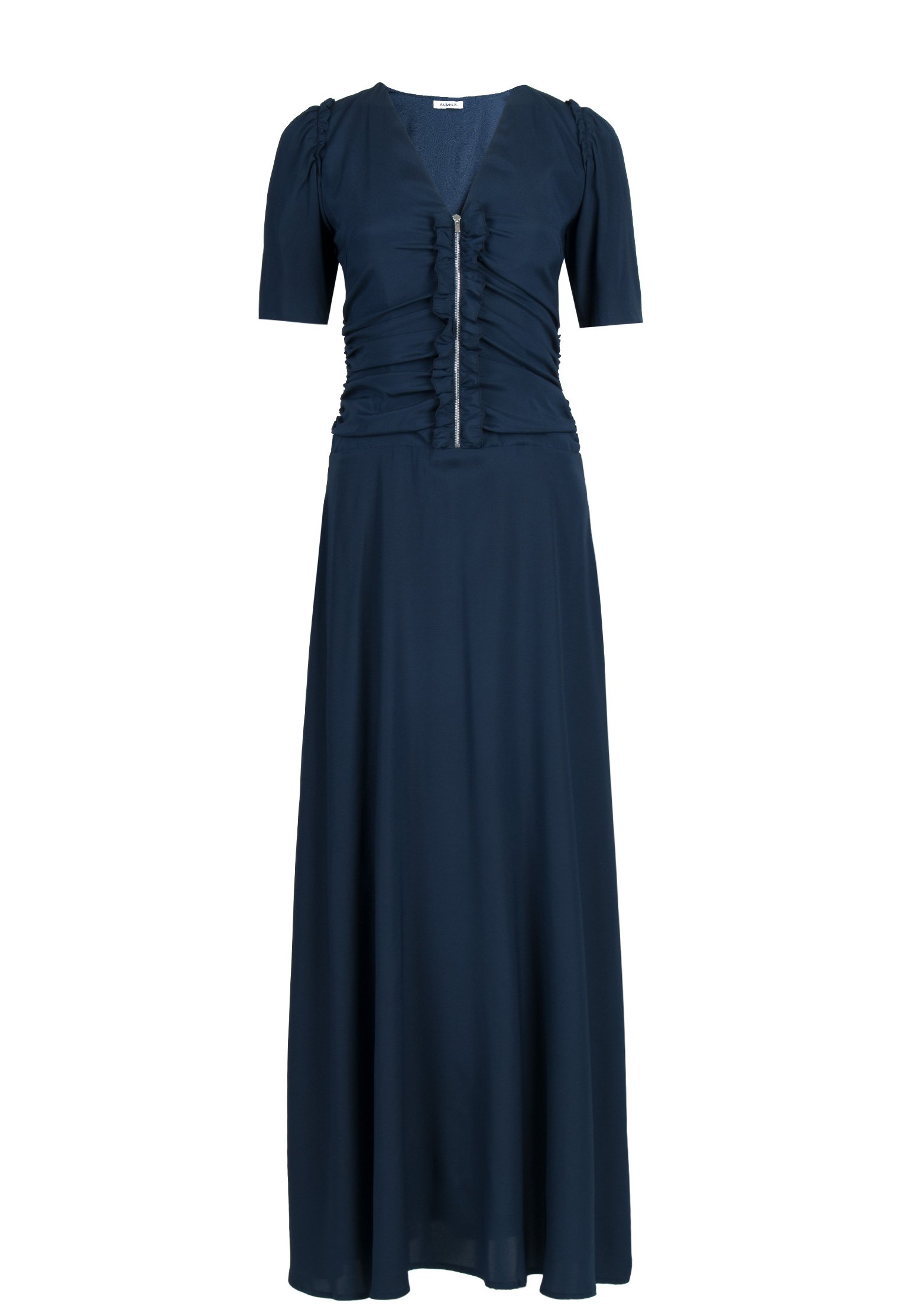 Платье женское P.A.R.O.S.H. 113152 синее XS