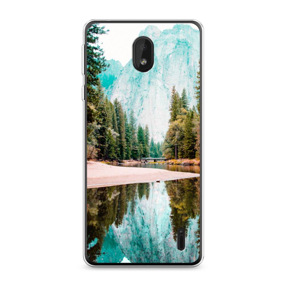 

Чехол Awog на Nokia 1 Plus / Нокиа 1 Plus "Горы 11", 122750-4
