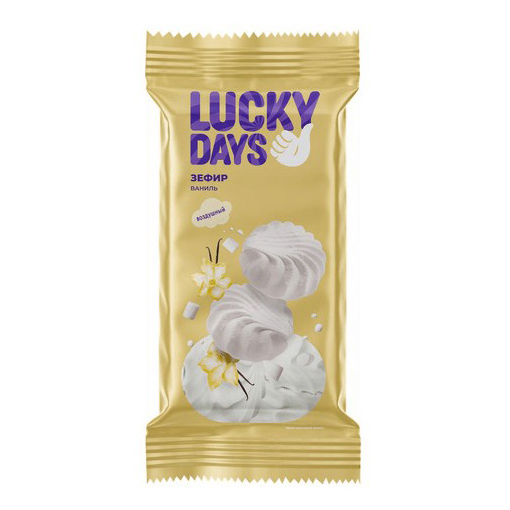 Зефир Lucky Days с ароматом ванили 180 г