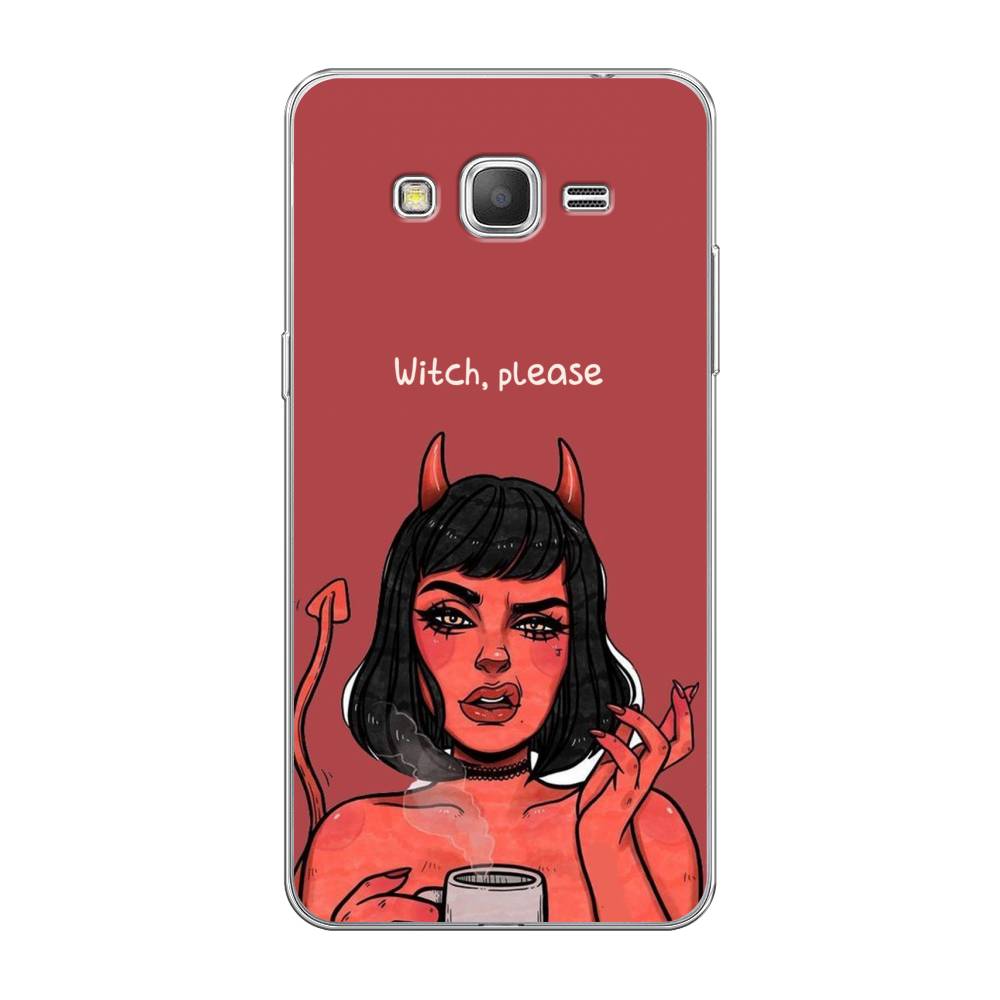 

Чехол Awog на Samsung Galaxy Grand Prime / Самсунг Grand Prime "Evil Girl", Красный;черный, 21950-6