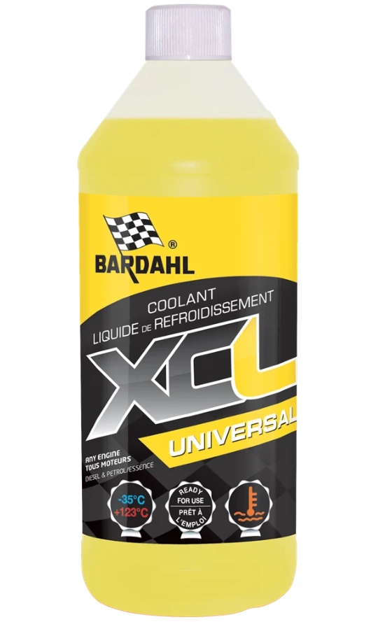 BARDAHL 7101 7101 XCL UNIVERSAL Антифриз концентрат G12 желтый 1L BARDAHL 1719₽