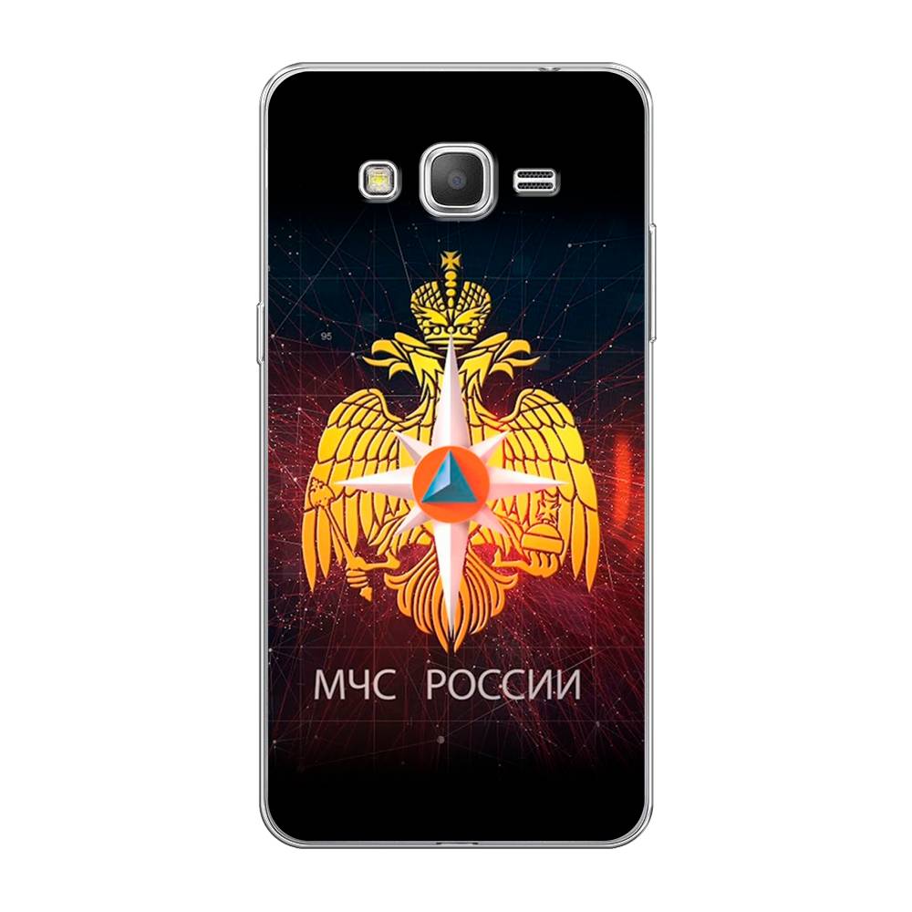 

Чехол Awog на Samsung Galaxy Grand Prime / Самсунг Grand Prime "МЧС России", Черный;желтый;красный, 21950-5
