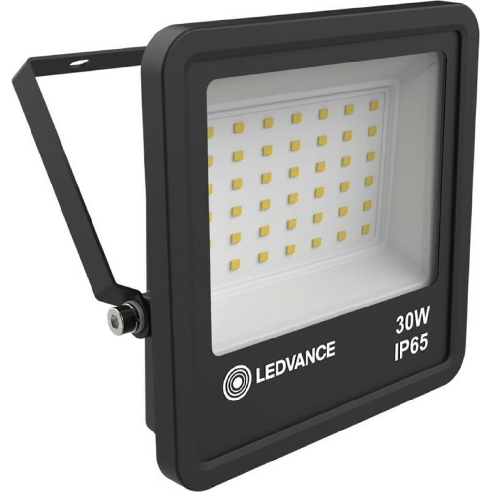 фото Светодиодный прожектор ledvance ecoclass fl g2 30w 740 230v bk 4058075709294