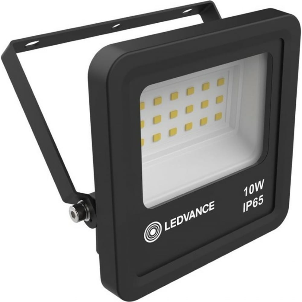 фото Светодиодный прожектор ledvance ecoclass fl g2 10w 765 230v bk 4058075709232