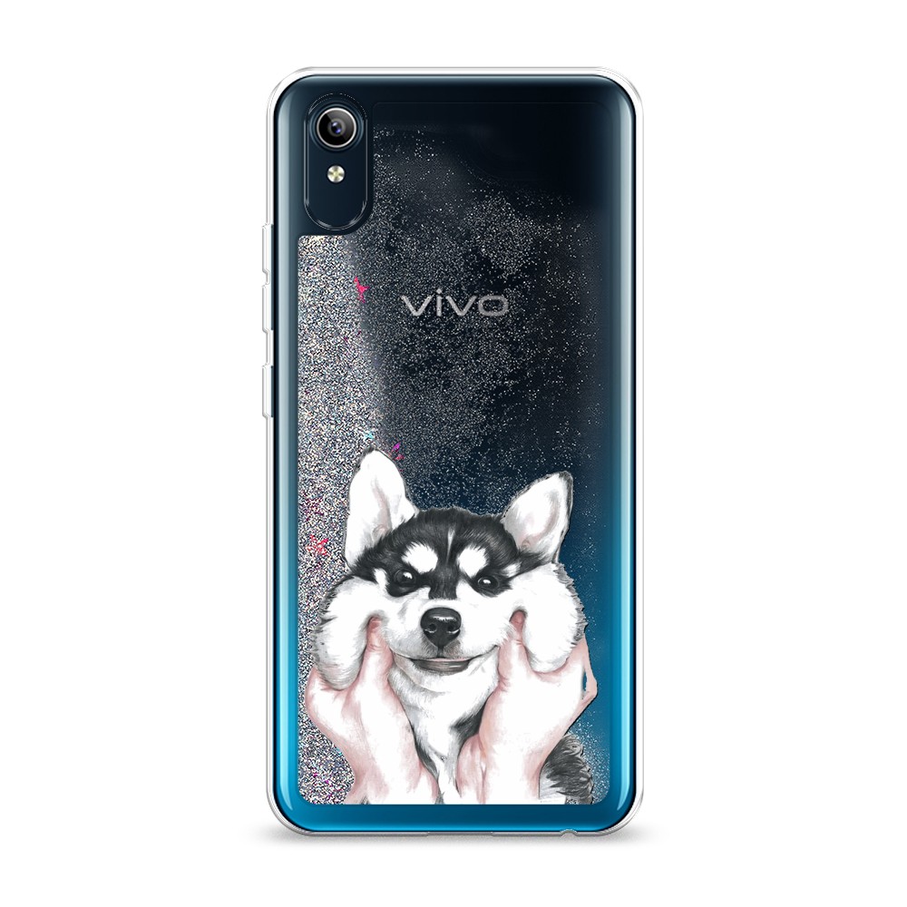 

Чехол Awog на Vivo Y91c/Y1s "Щечки хаски", Разноцветный, 262891-1