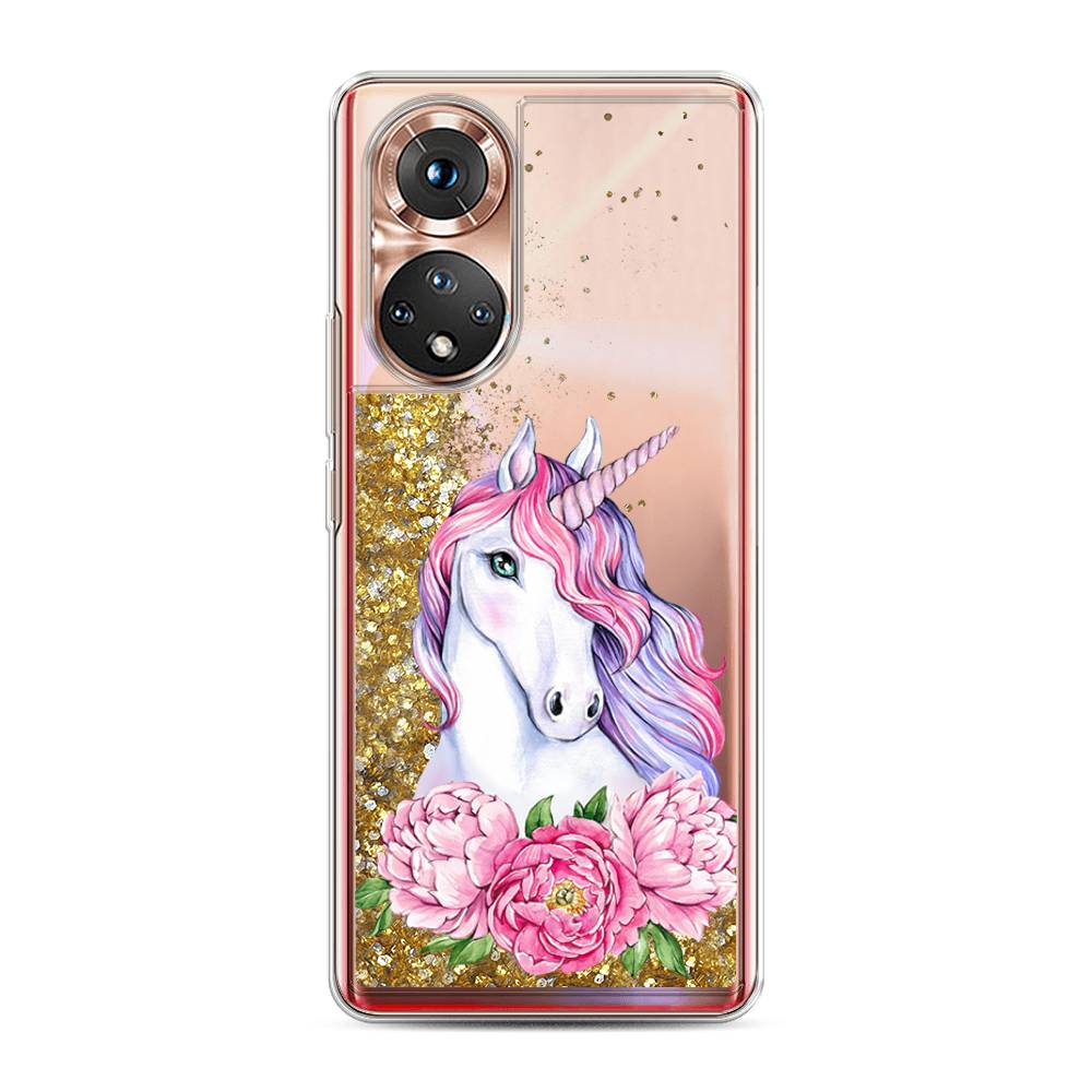 

Чехол Awog на Huawei Nova 9 "Единорог с пионами", Зеленый;розовый, 6106190-1