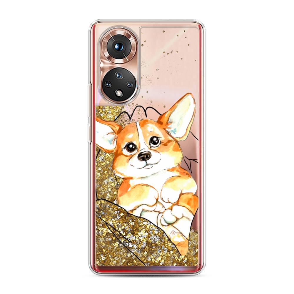 

Чехол Awog на Huawei Nova 9 "Корги в ладошках", Белый;оранжевый;черный, 6106190-1