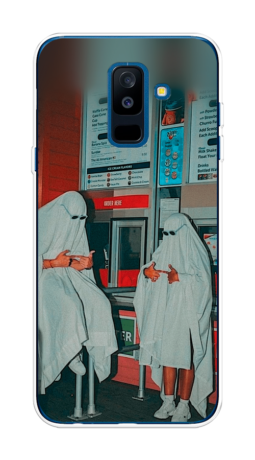 

Чехол Awog на Samsung Galaxy A6 + "Chillin Killin", Красный, 26050-9